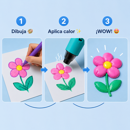 Kidmos PuffPens™ – Rotuladores Mágicos 3D
