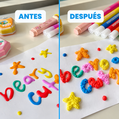 Kidmos PuffPens™ – Rotuladores Mágicos 3D